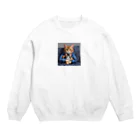 golkichiの猫to猫 Crew Neck Sweatshirt