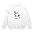 86IZMのラクガキ宇佐くん Crew Neck Sweatshirt