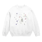 みいこのへにゃんの涙 Crew Neck Sweatshirt