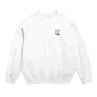 ぴぴぴのくまのさんぷぅ君 Crew Neck Sweatshirt