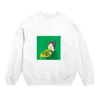 いまさしの意識低いホルン吹き Crew Neck Sweatshirt