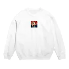 kZm33の夢追い人 Crew Neck Sweatshirt