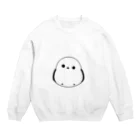 ゆらなんめがねのシマエナガ Crew Neck Sweatshirt