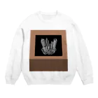 eugorameniwaの水晶の原石 Crew Neck Sweatshirt