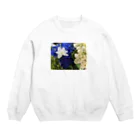 MomoTakaのいろいろな紫陽花たち Crew Neck Sweatshirt