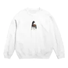 nono_0703のサングラス・ウマ Crew Neck Sweatshirt