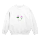 yoyoyoのラブチューリップ Crew Neck Sweatshirt