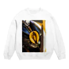 後藤商店のムール貝 Crew Neck Sweatshirt