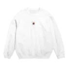 azaliaの勇者きのこ Crew Neck Sweatshirt