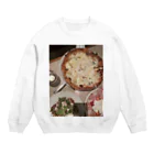 格安店よぴまるの美味しいご飯をパシャリ1 Crew Neck Sweatshirt