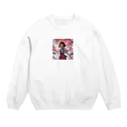 ここのよていの桜の季節 Crew Neck Sweatshirt