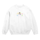 formalinmuimuiの8さいが描いたプリンセス Crew Neck Sweatshirt