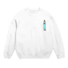 おたけさんちのえんぴつくん Crew Neck Sweatshirt