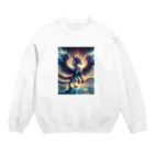 未知なる物の召喚獣 Crew Neck Sweatshirt