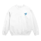 SEXのBlue Heart Crew Neck Sweatshirt