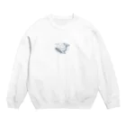 きままにまにまにの海響く鯨歌 Crew Neck Sweatshirt