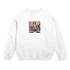 YONNKITCHのクールガール Crew Neck Sweatshirt