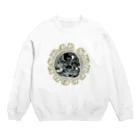 MistyStarkのクリスタルスカル Crew Neck Sweatshirt