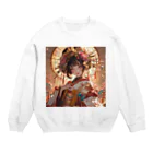 AQUAMETAVERSEの桜の庭園に咲く、黄金の姫君 Marsa 106 Crew Neck Sweatshirt