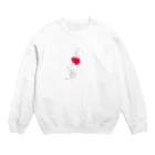 emio_414のこびとくまとミルク Crew Neck Sweatshirt