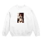 inoken_のカワイイ下着女子 Crew Neck Sweatshirt