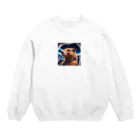 tsunatunaのカピバラ Crew Neck Sweatshirt