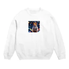 DOTTAの宇宙犬 Crew Neck Sweatshirt