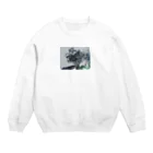 wgogjgydgdpwの花とその影 Crew Neck Sweatshirt