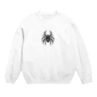 ko-heの蜘蛛りん Crew Neck Sweatshirt