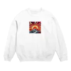 yu-ki213の旭日旗 Crew Neck Sweatshirt