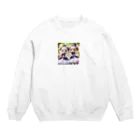 neYunのカワイイくまさんユニットがついにデビュー！ Crew Neck Sweatshirt