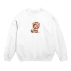 pothossysのかわいい着ぐるみ赤ちゃん Crew Neck Sweatshirt