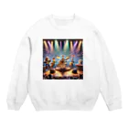 ANIMAL HEROES -musical band-のアニマルミュージックフェス：ビートの仲間たち Crew Neck Sweatshirt