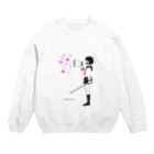 kohasan'の訴える少女 Crew Neck Sweatshirt