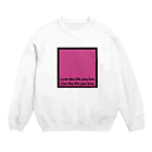 hanamituのWORD Crew Neck Sweatshirt