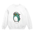 マコロモムーズのペンギンごっこ Crew Neck Sweatshirt