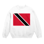 お絵かき屋さんのトリニダード・トバゴの国旗 Crew Neck Sweatshirt