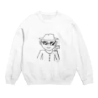 kanamarronのボスはちびっこ Crew Neck Sweatshirt