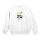 AQUAMETAVERSEの幸福を招く仲良しコンビ　Hime  2530 Crew Neck Sweatshirt