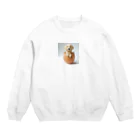 koumeiのレトリバーたまご Crew Neck Sweatshirt