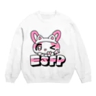 ムラサキゲジゲジのオンラインショップの16性格タコちゃんず ESFP Crew Neck Sweatshirt