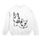 あきたみクリエイトのニセしょーみん Crew Neck Sweatshirt