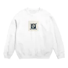 myojinのオリジナルパターン Crew Neck Sweatshirt