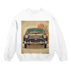 Unique ExistenceのVintage car2 Crew Neck Sweatshirt