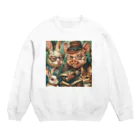 AQUAMETAVERSEの読者習慣　なでしこ1478 Crew Neck Sweatshirt