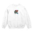 Tarionのうきよ犬2 Crew Neck Sweatshirt