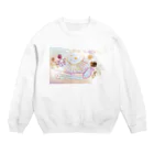 okono_eのクラゲにビックリ by 5-year-old Crew Neck Sweatshirt