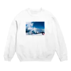 hachiストアのHAKUBA   Crew Neck Sweatshirt