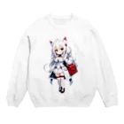 studio AzurのAria 普段着ディフォルメ Crew Neck Sweatshirt