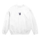 たんたん狸の不気味で可愛い森の不気味で可愛いバク001 Crew Neck Sweatshirt